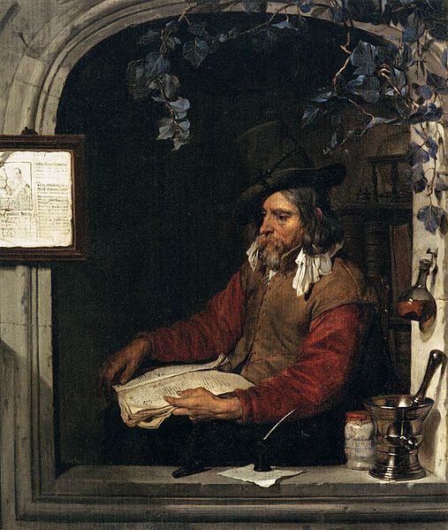 Gabriel Metsu The Apothecary